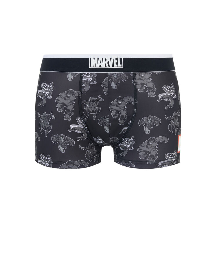 Bóxer de microfibras licencia marvel darkvengeriz negro.