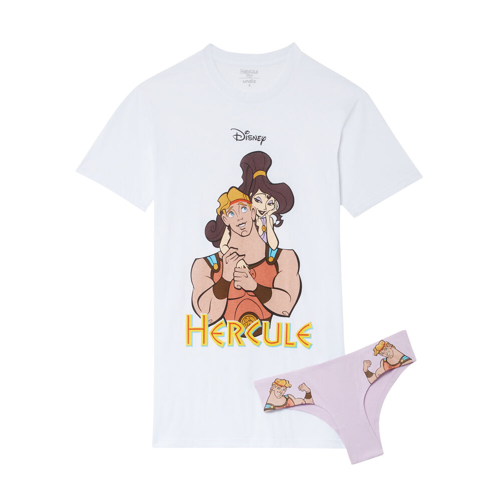 Set top y braguita hercule - blanco blanco.