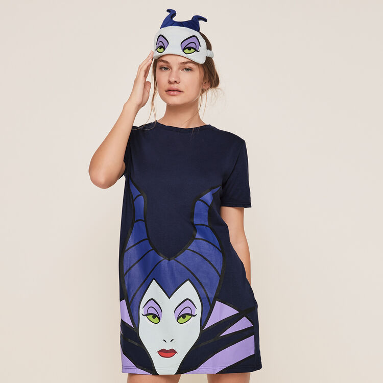 Conjunto de pijama y antifaz Maléfique Conjunto de pijama y antifaz Maléfique;