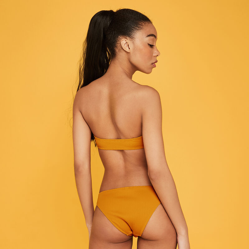 Bandeau color azafrán gaufriz Bandeau color azafrán gaufriz;