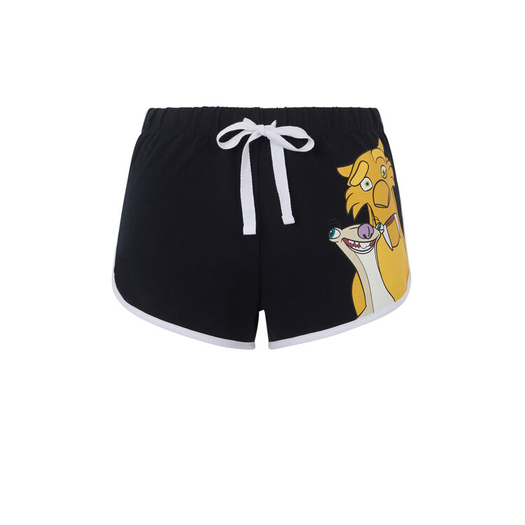 Shorts negros mathawaiz negro.