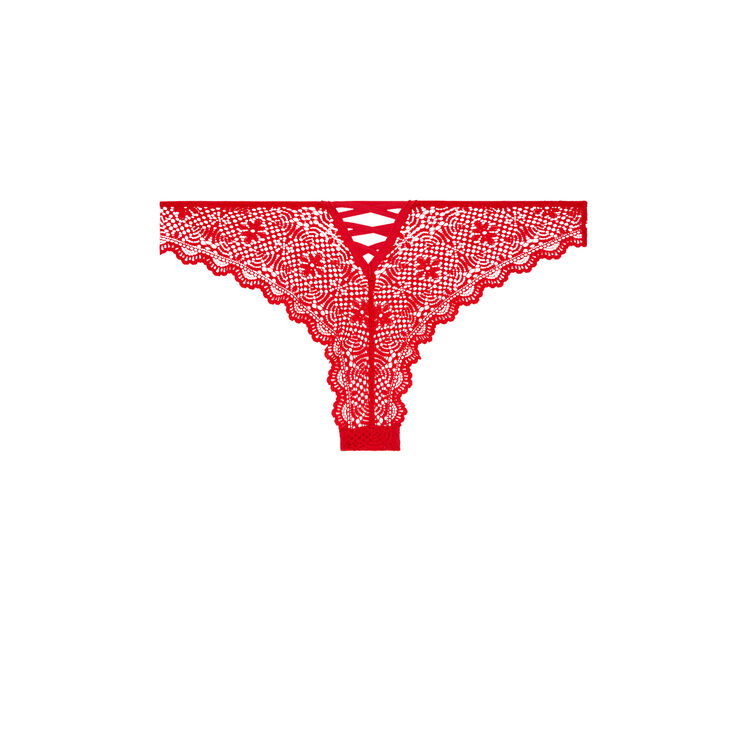 Braguita brasileña mahaliz rojo.