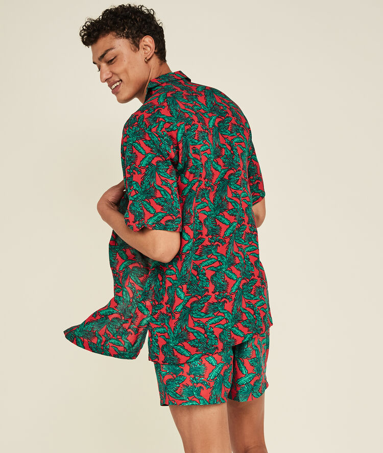 Camisa tropical amisagriz red.