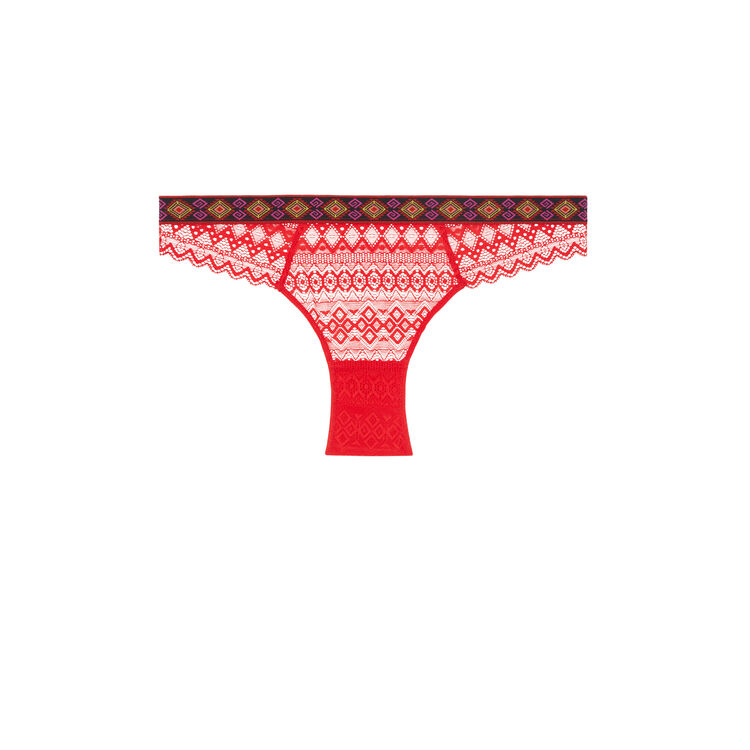 Braguita roja vivalavidiz rojo.
