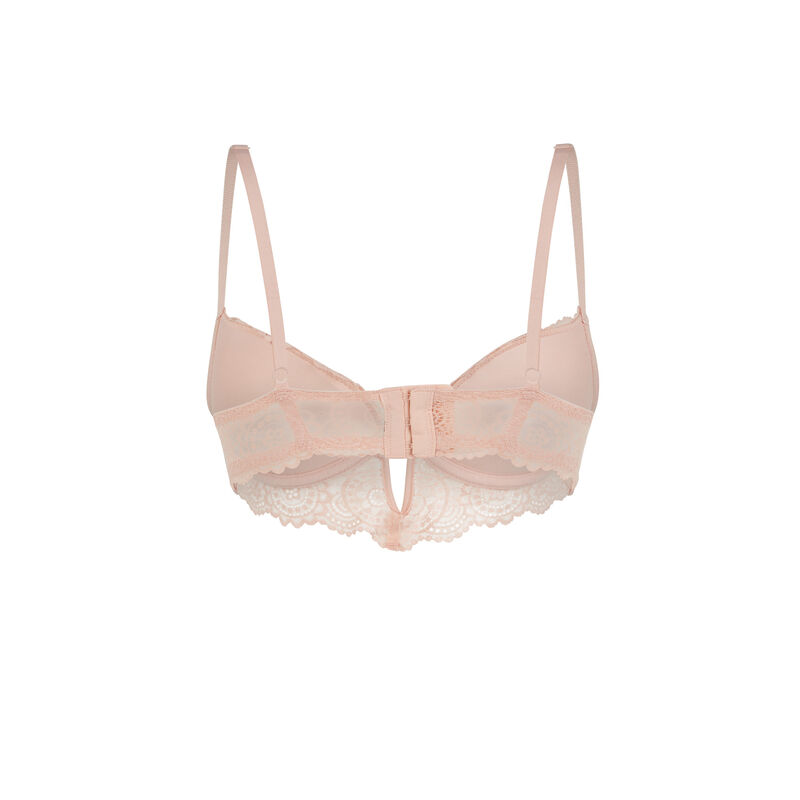 Sujetador ultra push-up rosa empolvado milianiz Sujetador ultra push-up rosa empolvado milianiz;