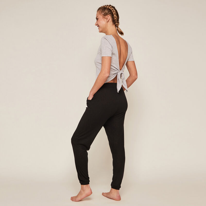 Pantalón con bosillos - negro Pantalón con bosillos - negro ;