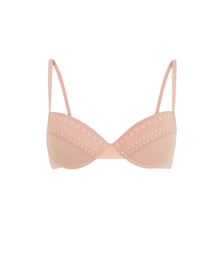 Sujetador clásico con copa preformada rosa cupiniz rosa.