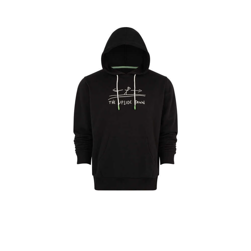 Sudadera stranger things - negra negro.