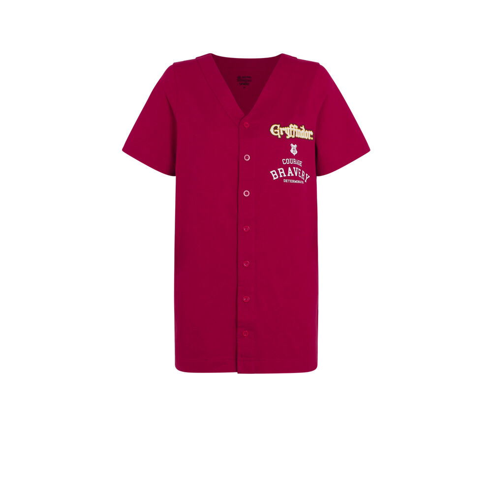 Camiseta larga gryffindor - burdeos burdeos.