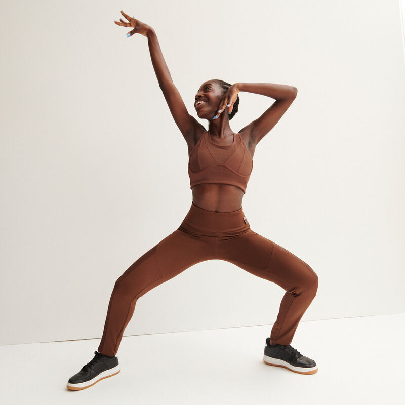 leggings efecto satinado de malla - negro leggings efecto satinado de malla - negro;