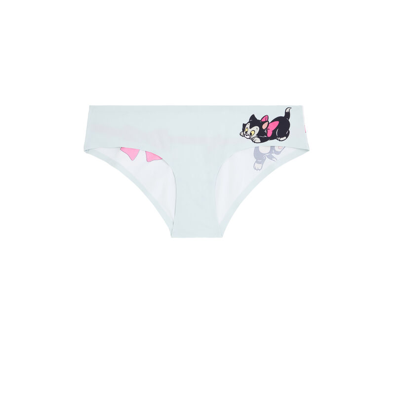 Pantalón corto de microestampado Figaro con licencia Pinocchio itsfridayiz Pantalón corto de microestampado Figaro con licencia Pinocchio itsfridayiz;