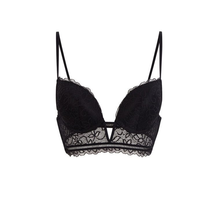 Sujetador push-up negro sayiz negro.