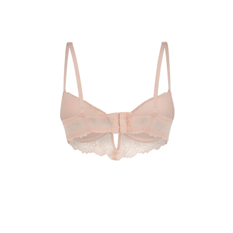 Sujetador ultra push-up rosa empolvado milianiz Sujetador ultra push-up rosa empolvado milianiz;