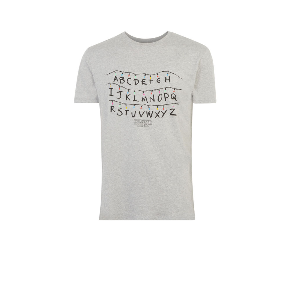 Camiseta stranger things - gris gris.