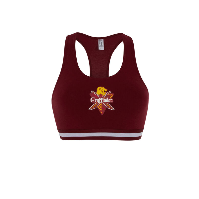 sujetador casa Gryffindor - burdeos sujetador casa Gryffindor - burdeos;