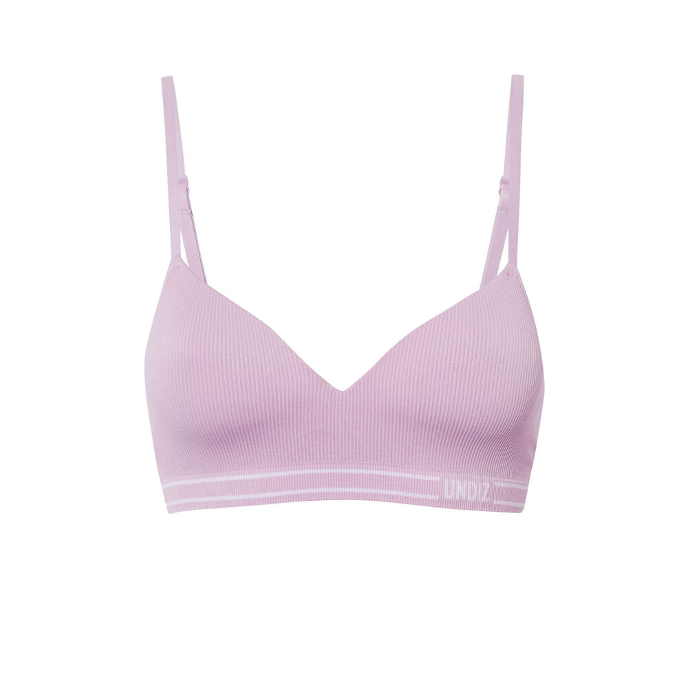 Sujetador deportivo seamless - lila violeta.