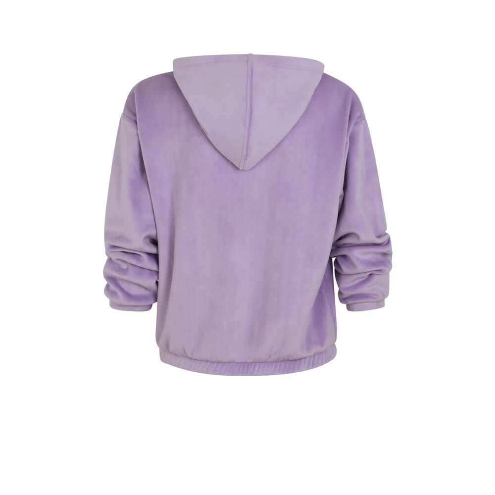 Sudadera de polar jasmine - violeta violeta.