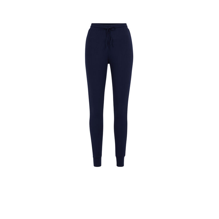 Pantalón de punto azkiz azul marino.
