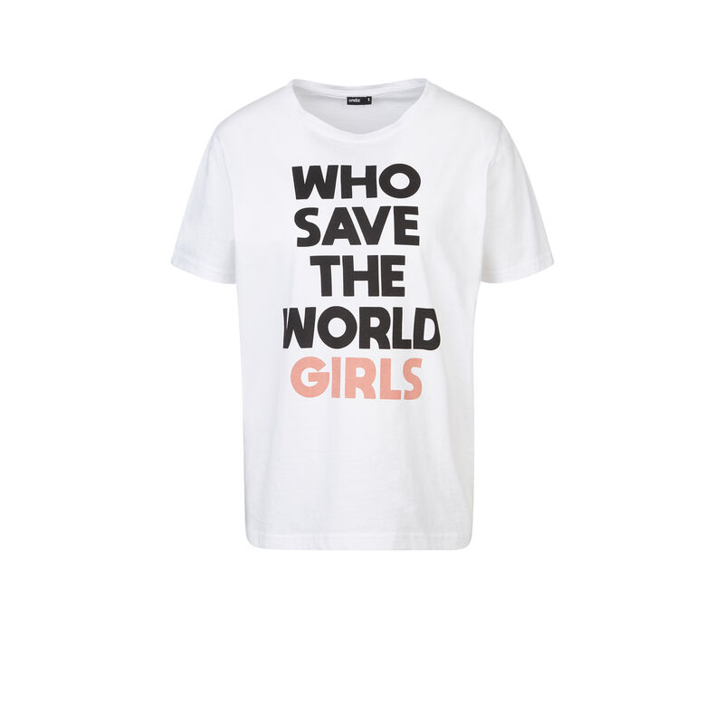 Camiseta blanca whosaviz Camiseta blanca whosaviz;
