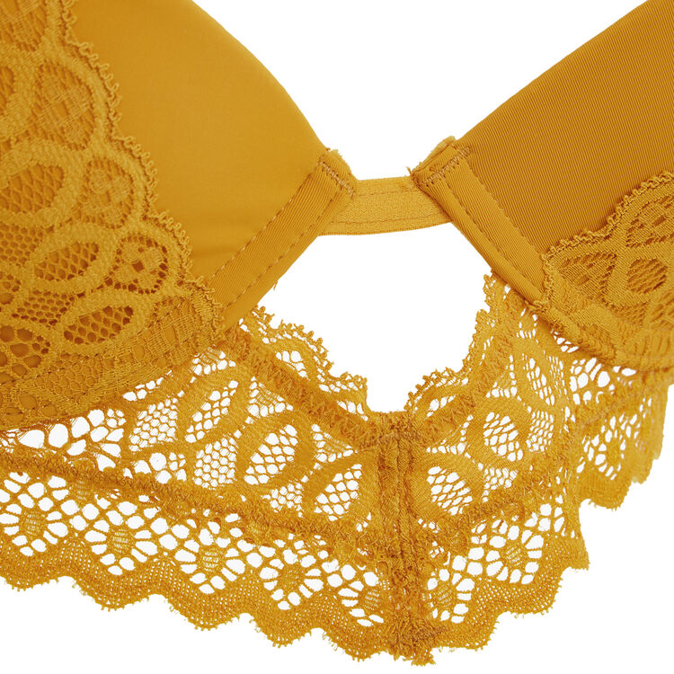 Sujetador bustier push-up mostaza Kensiz Sujetador bustier push-up mostaza Kensiz;