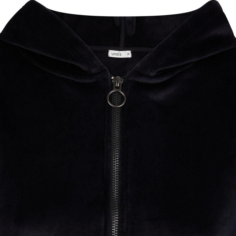Sudadera con capucha - negra negro.