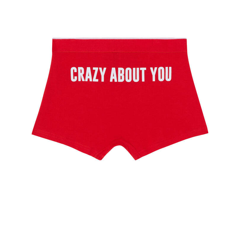 boxer crazy about you - rojo boxer crazy about you - rojo ;