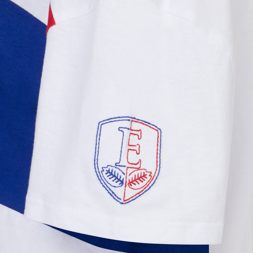 Camiseta de rayas elite - blanca blanco.