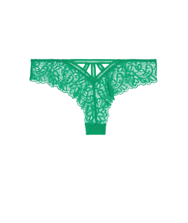 Braguita brasileña verde esmeralda sayiz verde.
