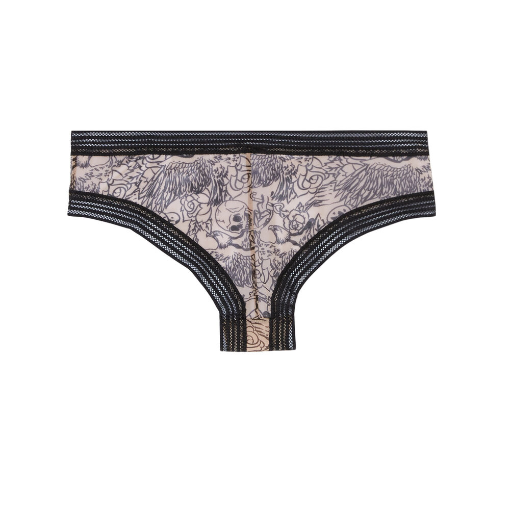 Braguita culotte de tul - cruda crudo.