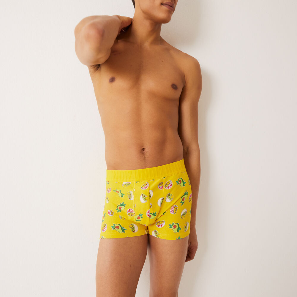 Pijamas Calzoncillos Y Boxers Hombre Amarillo Undiz