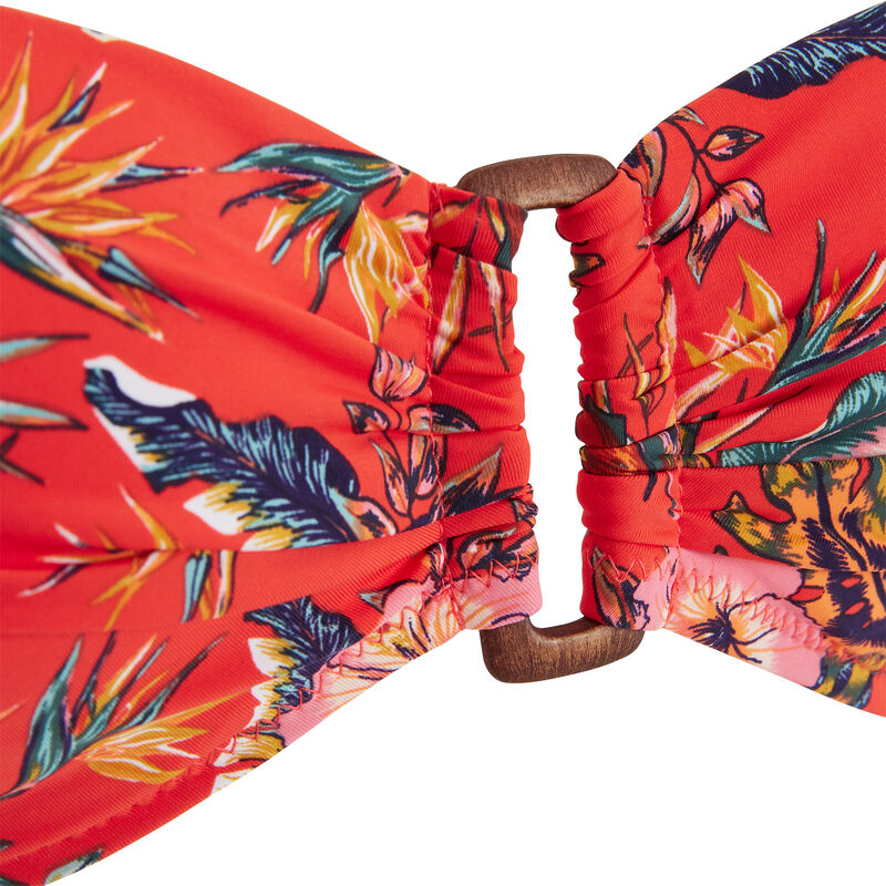 Top de bikini bandeau tropical Spaniz Top de bikini bandeau tropical Spaniz;