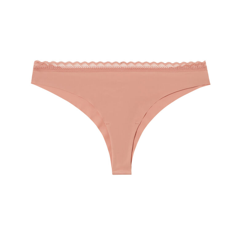 Braguita brasileña de microfibra lisa - rosa nude Braguita brasileña de microfibra lisa - rosa nude;