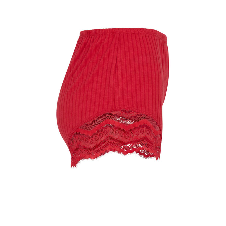 Short rojo cupiz red.