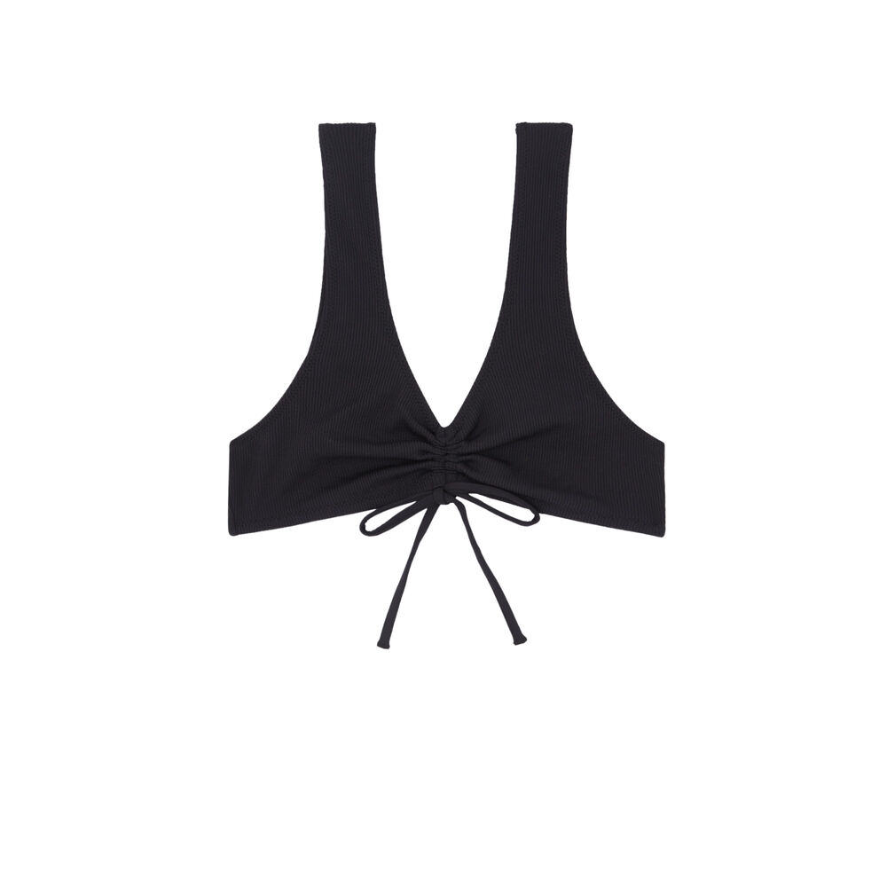 Parte de arriba de bikini sujetador - negro negro.