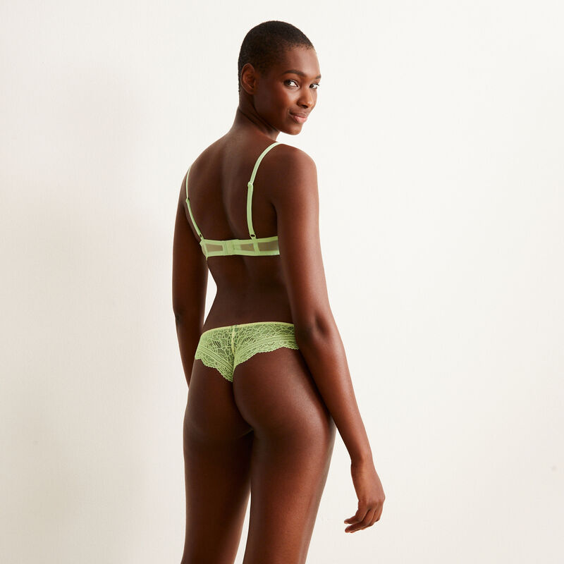Braguita brasileña de encaje - verde Braguita brasileña de encaje - verde;