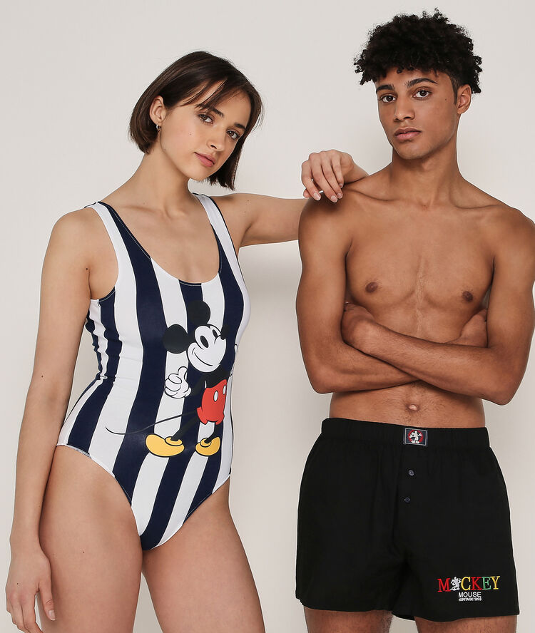 Bóxer de algodón de mickey - negro negro.