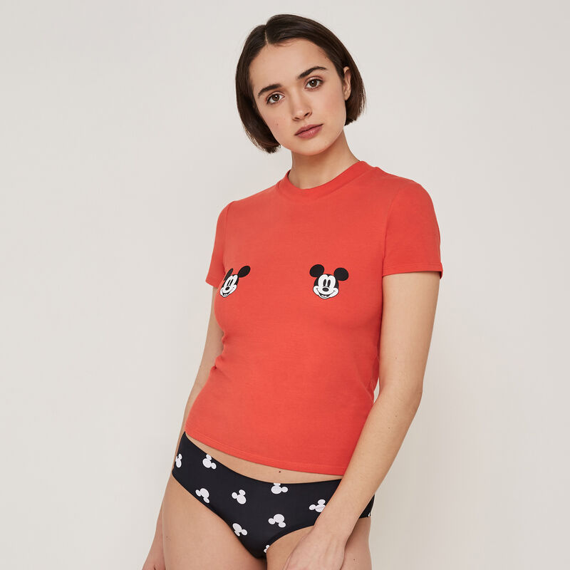Top con estampado Mickey doublemickiz Top con estampado Mickey doublemickiz;