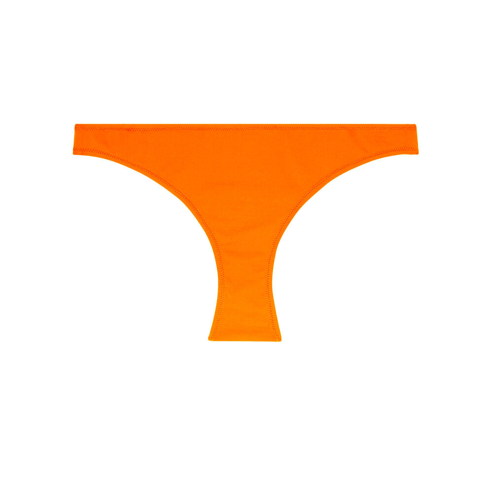 Parte de abajo de bikini braguita naranja orange.