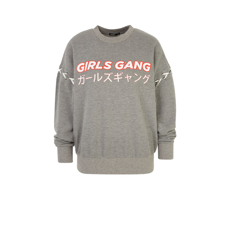 Sudadera gris girlgiz Sudadera gris girlgiz;