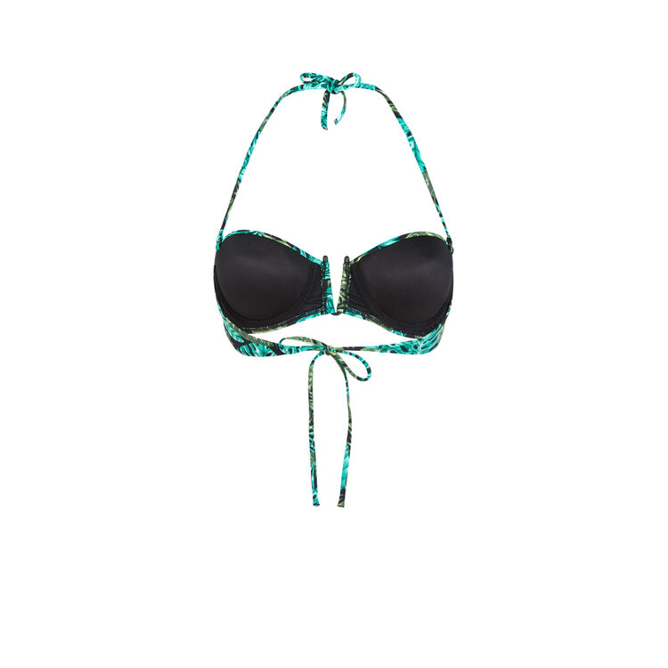 Top de bikini verde Arubaiz Top de bikini verde Arubaiz;