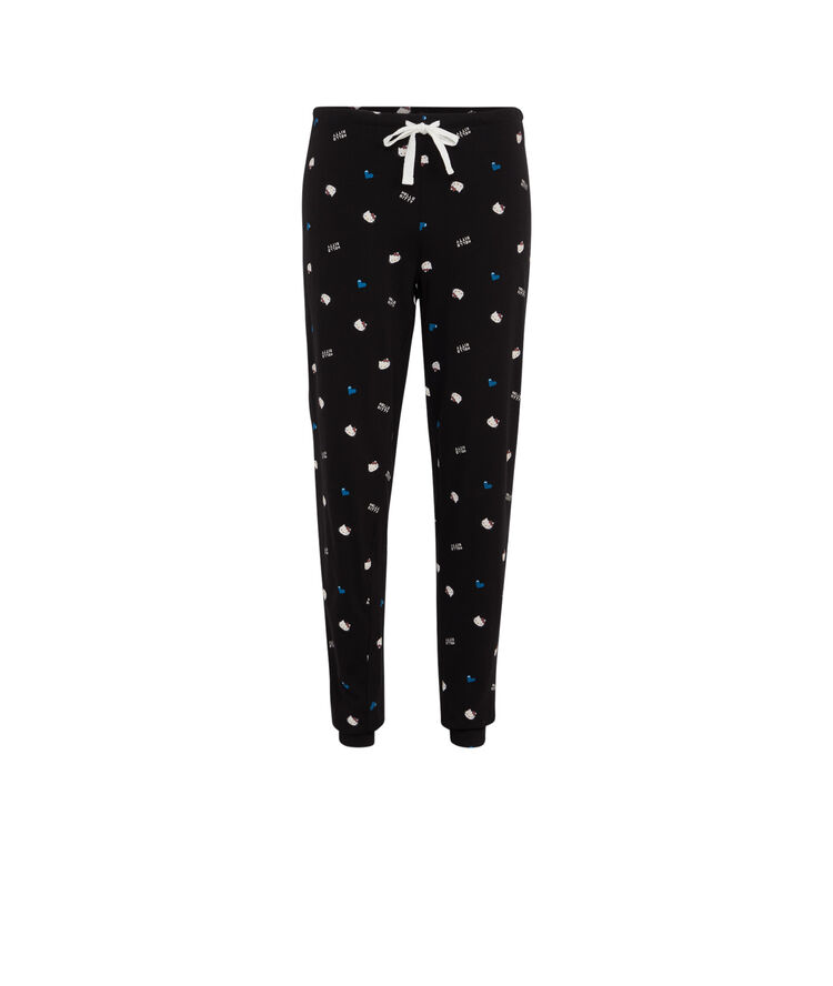 Pantalón impreso hello kitty allkittiz noir.