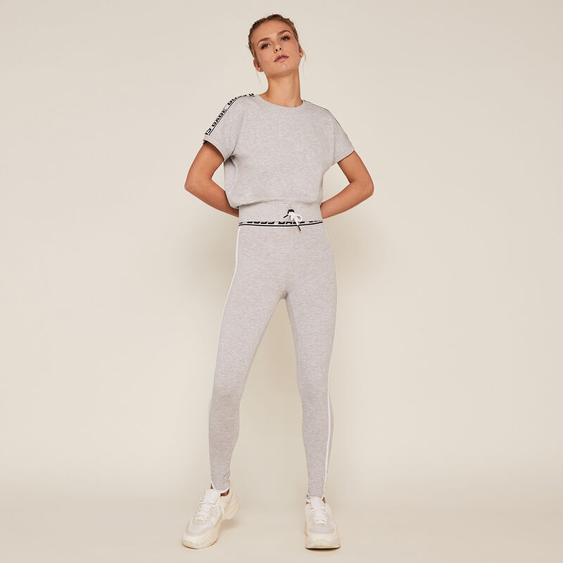 Legging liso de punto - gris Legging liso de punto - gris;