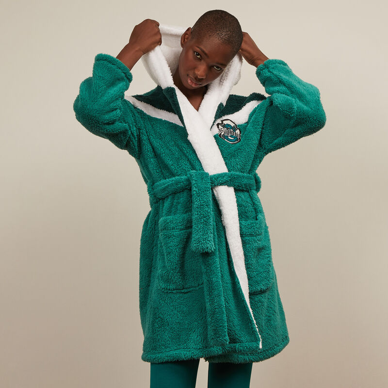albornoz de polar Slytherin - verde albornoz de polar Slytherin - verde;