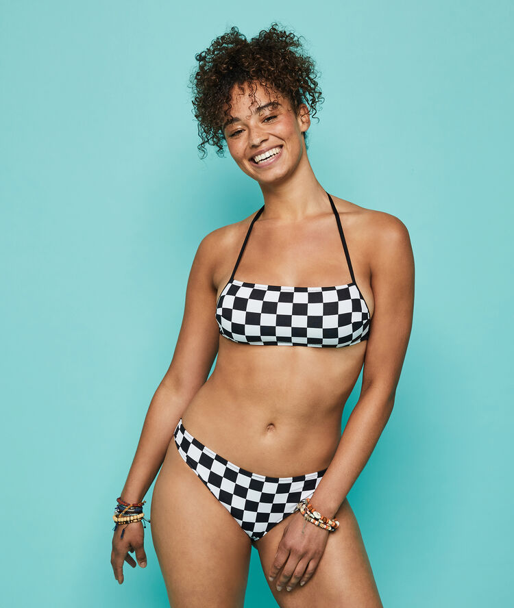 Top de bikini surfdamiz blanc.