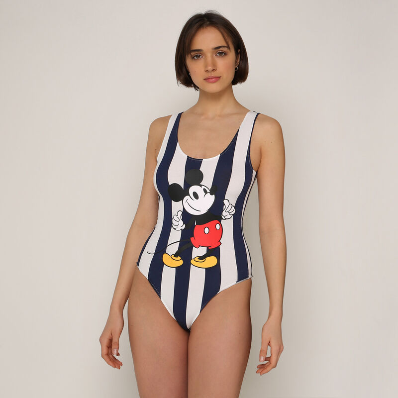 Body a rayas de Mickey - crudo Body a rayas de Mickey - crudo;