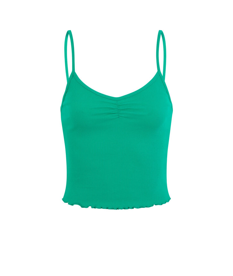 Top verde esmeralda dentebiz verde.