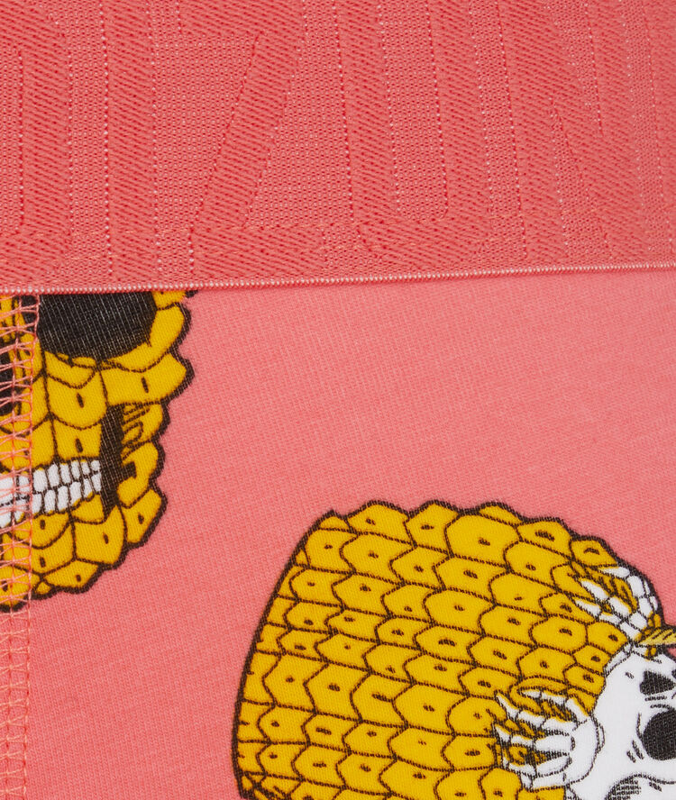 Bóxer de algodón estampado cocktailiz rosa.