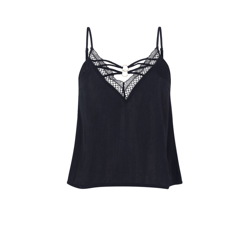 TOP NEGRO BIJOUTIZ LACIZ TOP NEGRO BIJOUTIZ LACIZ;