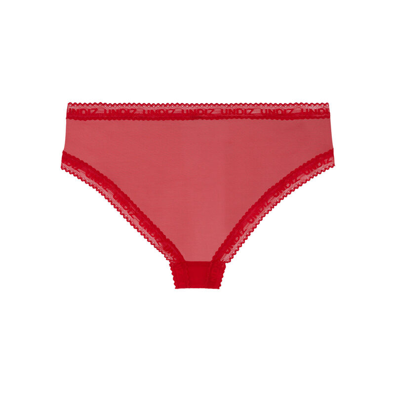 Braguita culotte de tul - roja Braguita culotte de tul - roja;