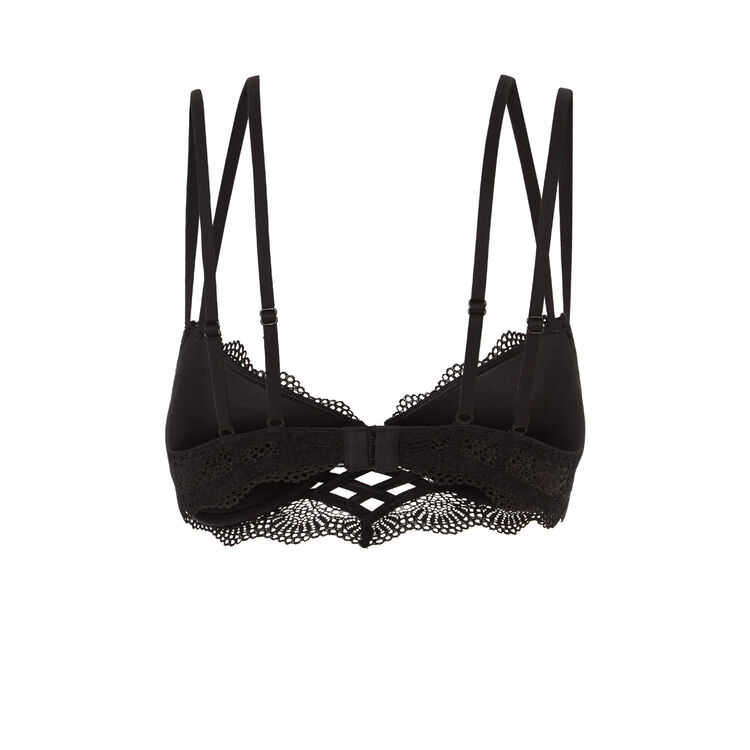 Sujetador bustier push-up negro totoiz Sujetador bustier push-up negro totoiz;